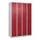 Z-garderobekast,HxBxD 1850x1200x500mm,vak B 150/300mm,cil.-slot