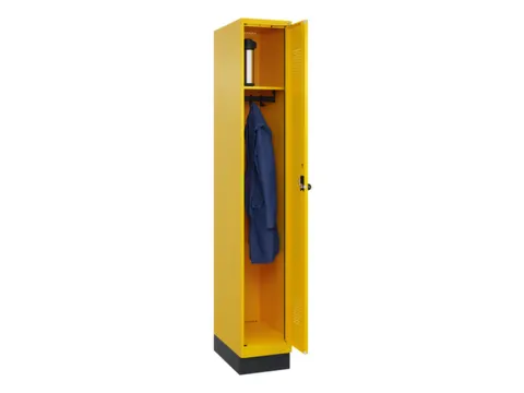 locker,HxBxD 1950x300x500mm,1vak,vak B 300mm,draaigrendel,sokkel