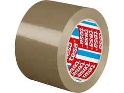 verpakkingstape premium 75mmx66m PVC Havana