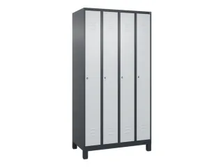locker,HxBxD 1950x1000x500mm,4vak,vak B 250mm,cil.-slot,voeten - 1