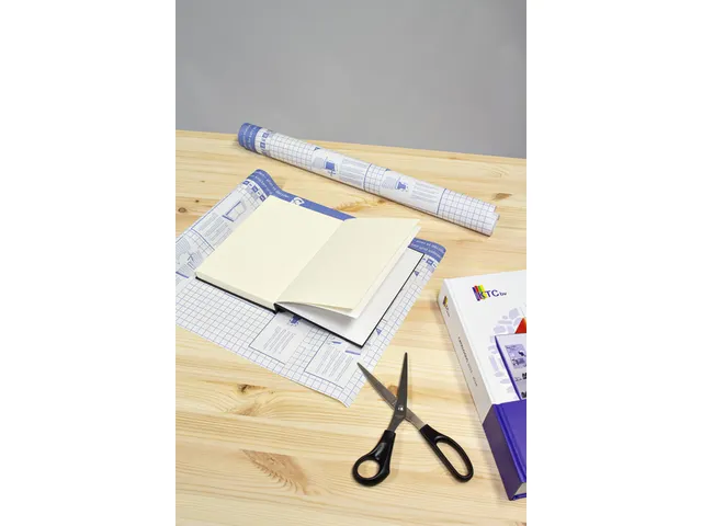 Kaftfolie Boeklon 33cmx25m zelfklevend transparant