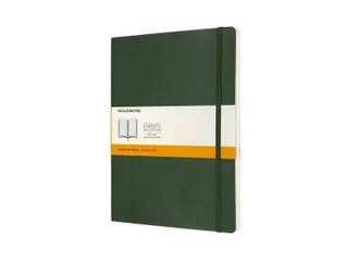 Notitieboek Moleskine XL 190x250mm lijn soft cover myrtle green - 1