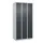 dubbeldekse locker,HxBxD 1850x900x500mm,3x2vak.,vak B 300mm,cil.-slot