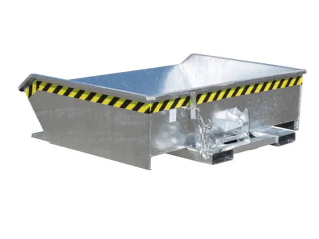 mini-kiepbak,HxLxB 450x1385x1680mm,0,61m³,draagverm. 1000kg,verzinkt