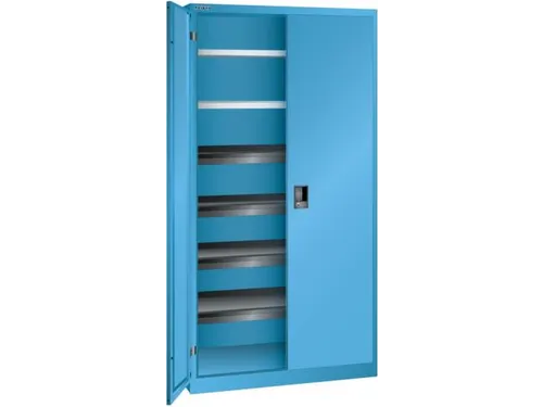 universele kast,HxBxD 1950x1000x580mm,6xStalen bodem