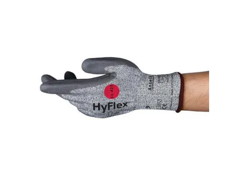 Ansell HyFlex 11-425 snijbestendige handschoenen grijs maat 9 12 paar