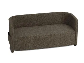 sofa,2-zits,stof bruingrijs,HxBxD 760x1570x760mm,2zijvakken - 2