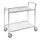tafelwagen,draagverm. 150kg,2etage(s),laadvl. LxB 850x508mm