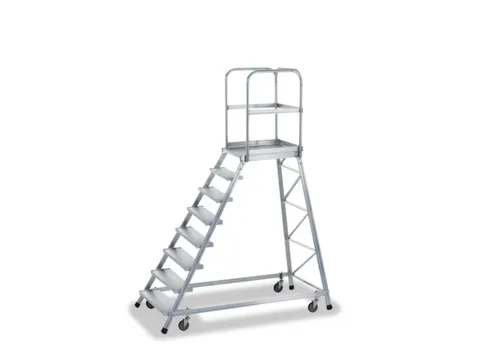 Bordestrap Aluminium Bordes 1920x 600x 800mm 8treden Aluminium