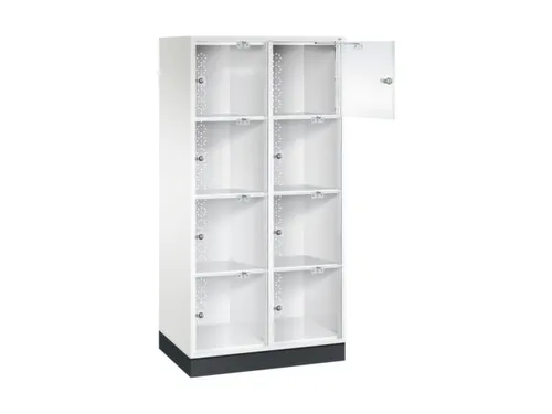 grootvolume-lockersysteem,HxBxD 1750x820x500mm,2x4vakken,cil.-slot