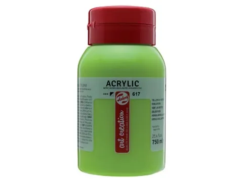 Talens Acrylverf Art Creation Essentials Geelgroen 750ml