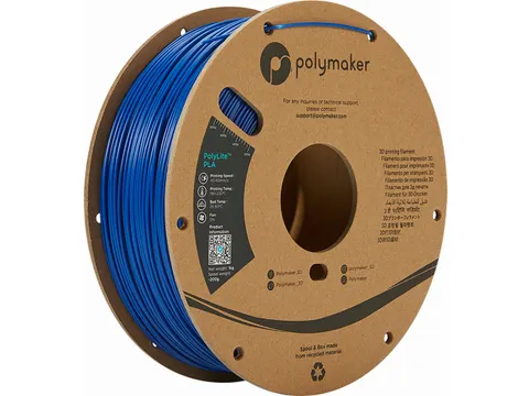 Polymaker PolyTerra PLA Candy 1.75 Filament Blauw 1kg