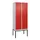 locker,HxBxD 2120x800x500mm,2vak,vak B 400mm,draaigrendel