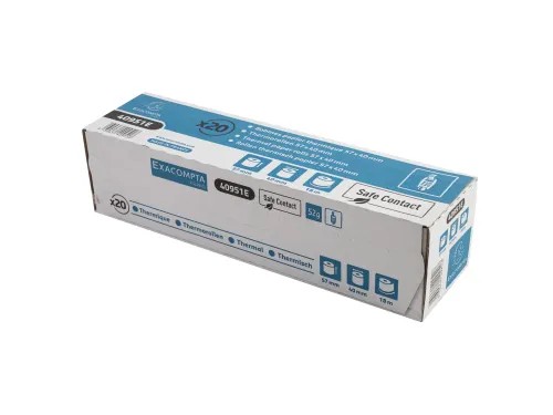 Exacompta Kassarol 40951E Blauw 57mmx40mmx12mm x 18m 20 Rollen