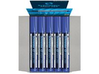 boardmarker Schneider Maxx 293 beitelpunt 2-5 mm blauw. set á 10x