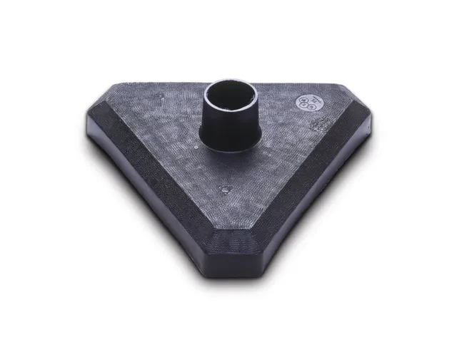 Kit De Potelets À Chaînes Plastique 6Potelets Pied Triangulaire 10M