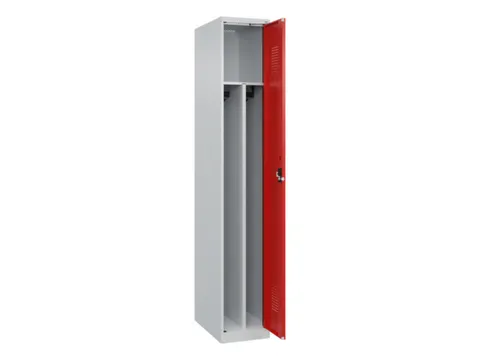 locker voor scheiding van kleding,HxBxD 1850x300x500mm,1vak