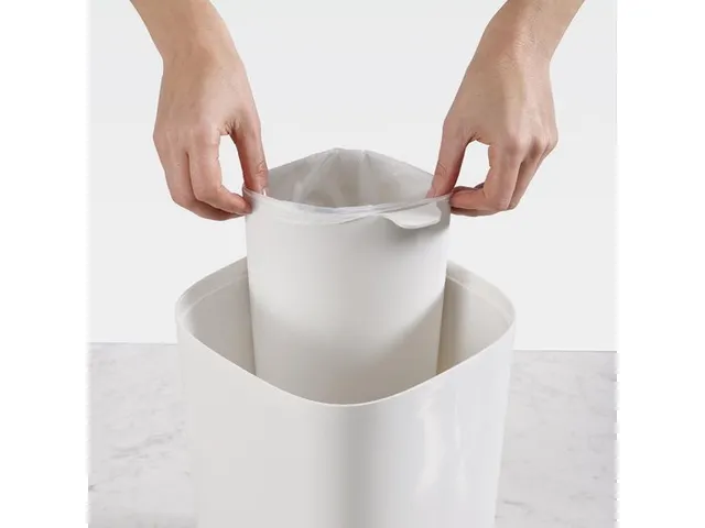 Afvalemmer Split 8 liter Blauw