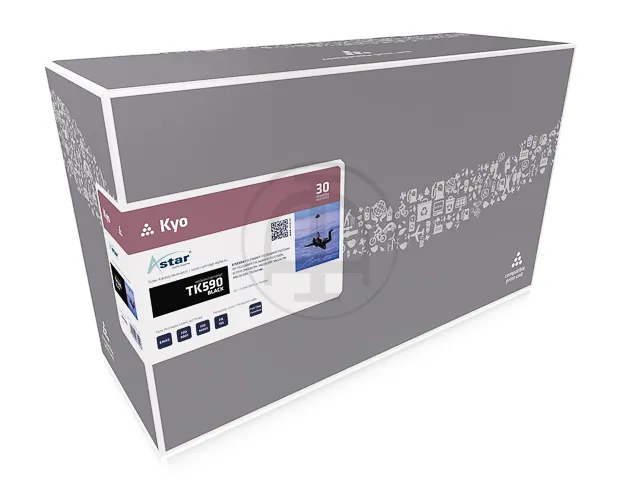 AS11590 Astar Kyocera TK590 FSC toner zwart rebuilt 7000pagina's chip