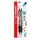 Balpen STABILO pointball colorful medium zwart blister à 2 stuks