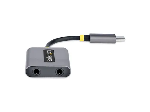 USB-C Headphone Splitter, USB Type C Dual Headset Adapter