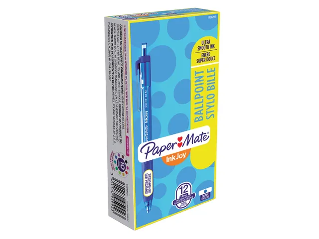 Balpen Paper Mate Inkjoy 300RT medium blauw