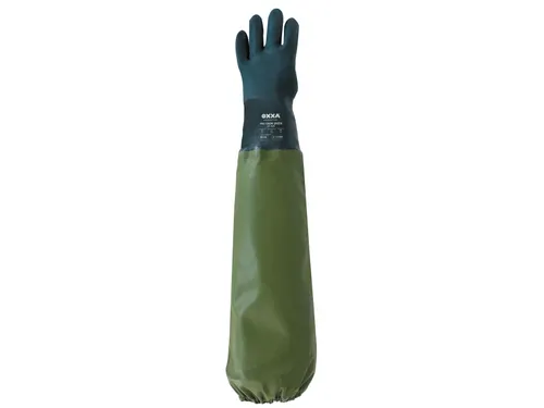 PVC groen plukhandschoen links - 10