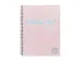 Carnet de notes à spirales Pukka Pad Pastel A4 ligné 3 pièces assor