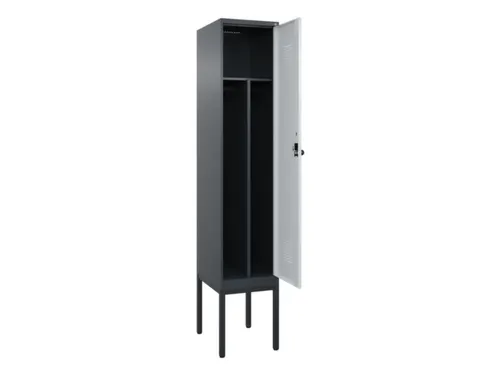locker voor scheiding van kleding,HxBxD 2120x400x500mm,1vak