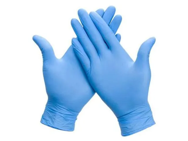 Nitril Wegwerphandschoen Maat M Blauw Poedervrij