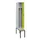 locker met bank,voor scheiding van kleding,HxBxD 2120x300x815mm,1vak