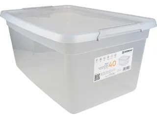 Opbergdoos 40 Liter Transparant - 2
