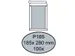 Envelop Quantore Bordrug P185 185X280Mm 120Gr Wit Zelfklevend
