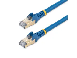 2m CAT6a Ethernet kabel blauw STP