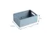 Sigma Home vouwkrat 1,7L blauw - 17,5x12,5x7cm