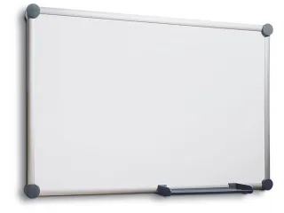 whiteboard,HxB 1200x2400mm,kunststof coating,magnetisch,staal - 1