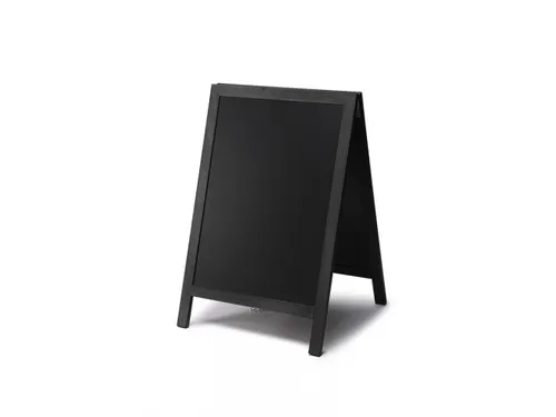 Krijtstoepbord Zwart 55x85cm