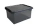 Comfort Line opbergbox 36L transparant grijs - 50x40x26cm