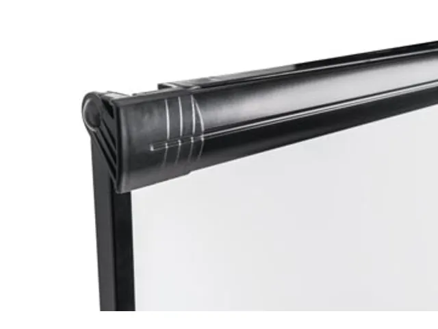 Flipchart Magnetisch Met 5 Wielen 100x70cm Zwart