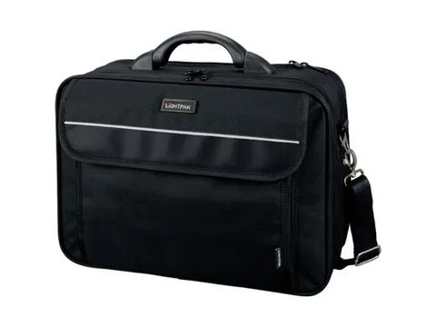 Laptop tas Lightpak ARCO zwart polyester