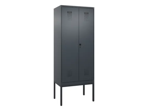 PBM-locker,HxBxD 2120x800x500mm,2vak,vak B 400mm,draaigrendel