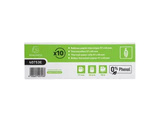 Papierrol zonder fenol voor bankkaartterminals 57x40mm - 3