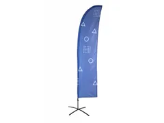 Impression pour Beach Flag Budget forme vent Small