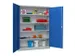 grootvolumekast met openslaande deuren,RAL7035,front RAL5010