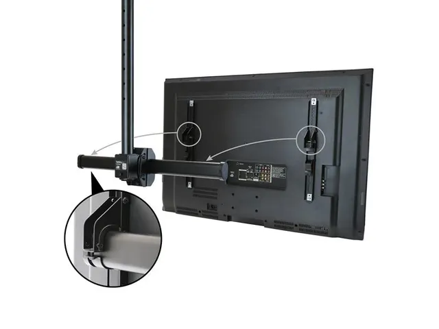 Support Plafond pour TV plate 32 à 75 inch Acier