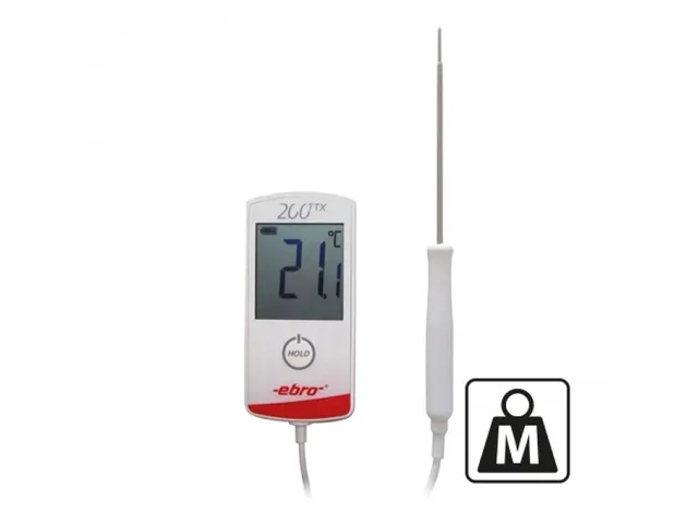 Ebro Thermometer digitaal -31/+200 C geijkte kern-temperatuurmeter