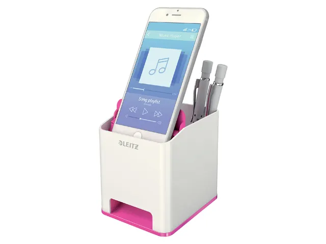 Pennenhouder Leitz WOW wit/roze