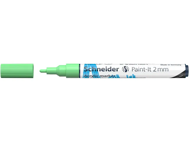 Marqueur acryl Schneider Paint-It 310 2mm pastel vert