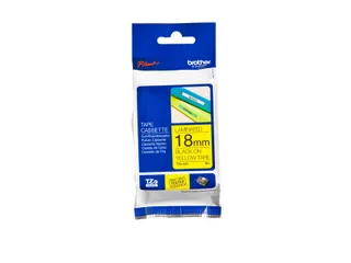 Labeltape Brother P-touch TZe-641 standaard 18mm zwart op geel - 1