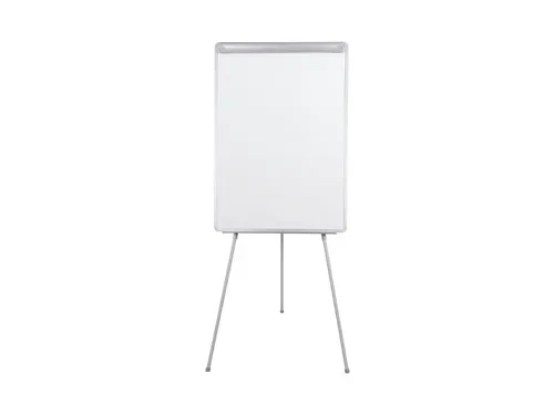 Flipchart Magnetisch Met Zijarmen Uitschuifbaar 100x70cm Lichtgrijs